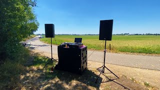 Testing my new PA Setup in the polder | the box pro TP218/1600 MkIII \u0026 DSP 115