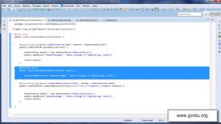 Spring MVC Tutorials 12 Understanding @ModelAttribute annotation 02 using at a method level