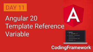 Angular 20 Tutorial Day 11 | Template Reference Variables Explained