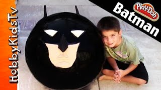 Giant Play-Doh BATMAN Surprise Egg