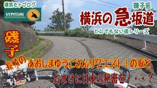 【横浜の急坂道】長崎からリクエスト　あおしまさんから磯子の坂　そして日本国防？の秘密に迫る！