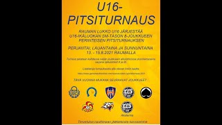 U16 PITSINURNAUS FINAALI K-ESPOO vs JOKERIT alkaa klo: 17.30