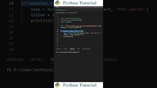 Scraping The Web With Beautiful Soup | Python Tutorial