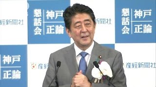 安倍総理「臨時国会で自民改憲案を提出したい」(17/06/25)