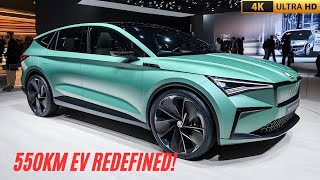 2026 Skoda Enya esaq: - የወደፊቱ ንድፍ, ከ 550 ኪ.ሜ. እና 40 ኪ.ግ.