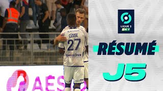 Résumé 5ème journée - Ligue 2 BKT / 2022-2023