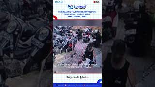 Terekam CCTV, Begini Kronologis Pencurian Motor di RS Amalia Bontang, Nyamar Jadi Keluarga Pasien