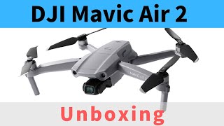 DJI Mavic Air 2 開封とプロペラ装着問題検証