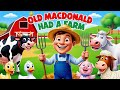 Old MacDonald Had a Farm - Extended Version | Fun Animal Song for Kids