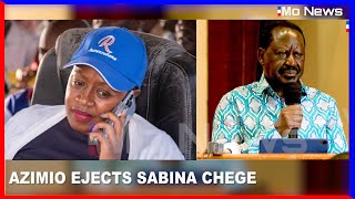 Raila Odinga Suspends MPS including Sabina Chege for Working with President Ruto