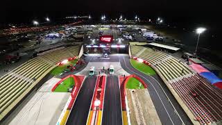 LED sports lighting and digital displays at The Dragway at The Bend