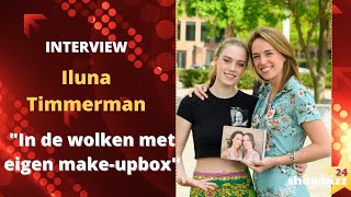 Stephanie Planckaert en Iluna Timmerman in de wolken met eigen make-upbox