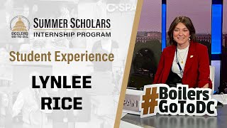 Summer Scholars Internship Program Student Experience: Lynlee Rice