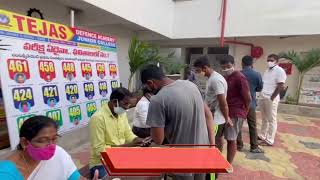 VACCINATION IN TEJAS JUNIOR COLLEGE.KARIMNAGER