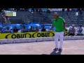 mondial à pétanque 2017 à marseille première demi finale dylan rocher vs zeboudj en intégralité