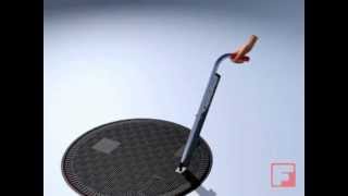 Specialised Lifting Handle for Fibrelite Covers - FL7A (3D Animation) - Fibrelite