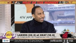 Stephen A. smith INSISTS that LeBron & Anthony Davis duo will lead Lakers pass Heat at Tonight