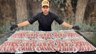 🔥 Frying 200  Red Snapper fish in a Giant Deep Fryer! The Secret to the Crispiest Fish Ever! 🐟🍽️