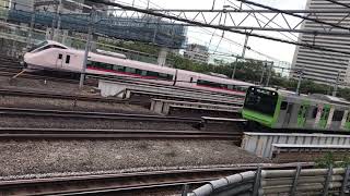 (東京看火車) 在日本東京看電車/新幹線 Look Japan Tokyo train 10 minutes (original, never cut) HD/1080p 鉄道JR