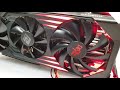 unboxing powercolor amd radeon rx 6800 xt red devil with rgb test with measurements