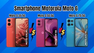 Moto G35 vs Moto G55 vs Moto G75: Qual é o Melhor para Você? Comparativo Completo!