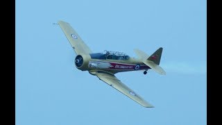 2017 Boundary Bay Airshow Bud Granley In The Harvard