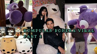 Kumpulan Boneka Viral | Boneka Boba | Boneka Beruang Jumbo Surprise Thariq halilintar ke Fujiian