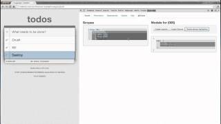 AngularJS Batarang: $scope element highlighting