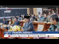 Hadiri Raker Terakhir sebagai Menhan, Prabowo Berterima Kasih ke DPR