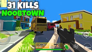 31 Kills - Noobtown Map - Dude Theft Wars Multiplayer Gameplay #9 (No Commentary)