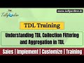 Understanding TDL Collection Filtering and Aggregation in TDL