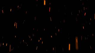 Free Looping Fire Embers Overlay 4K Video