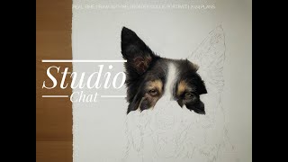 Real Time Draw With Me | Border Collie Drawing | 2024 Plans