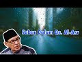 Sabar. Percikan Tafsir Qs. Al-Asr - Quraish Shihab