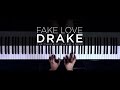 Drake - Fake Love | The Theorist Piano Cover