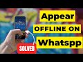 How to show offline on WhatsApp on iPhone