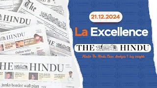 The Hindu Analysis  21-12-2024 | Mr.Shiva | #upsc #currentaffairs #ias #upscprelims