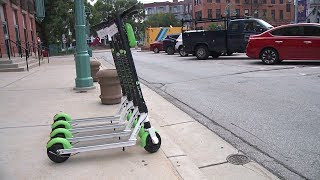 Electric scooter rules