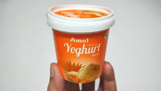 New Amul Frozen Yoghurt Mango Ice Cream 😍