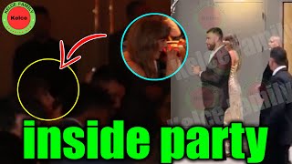 OMG! Travis Kelce DANCES at GF Taylor Swift's 35th birthday party in New York City