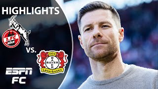 Cologne vs. Bayer Leverkusen | Bundesliga Highlights | ESPN FC