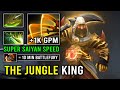 How to Fast Jungle 10Min BF Juggernaut +1035 Gold Per Min Super Saiyan ATK Speed Dota 2