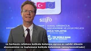 SEECO Açılış Toplantısı AB Türkiye Delegasyon Başkanı Büyükelçi Sayın Nikolaus MEYER LANDRUT