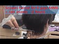 Scissors haircut for 8 guys ASMR + rain sounds  (2 hours)