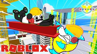 Escape the Construction Site Obby in ROBLOX! Let’s Play with Combo Panda & Big Gil