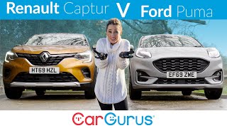 Ford Puma vs Renault Captur