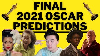 FINAL 2021 OSCAR WINNER PREDICTIONS