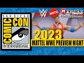 Mattel WWE Preview Night Walkthrough at San Diego Comic-Con 2023 Featuring WWE Wrestling Figures!