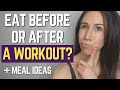 Is It BETTER To Eat BEFORE or AFTER A Workout? & What To Eat