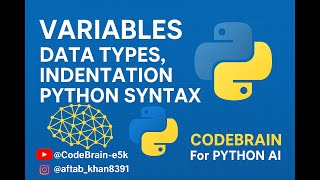 Python Variables, Indentation & Syntax Explained | Beginners Tutorial